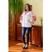 Embroidered blouse "Zgarda Red"